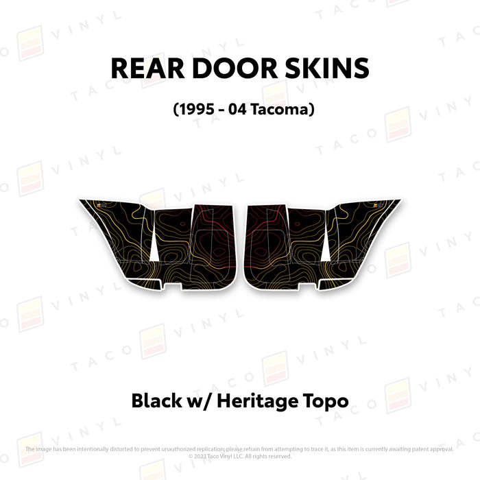 2010-24 4Runner Door Skins (Lower Section)