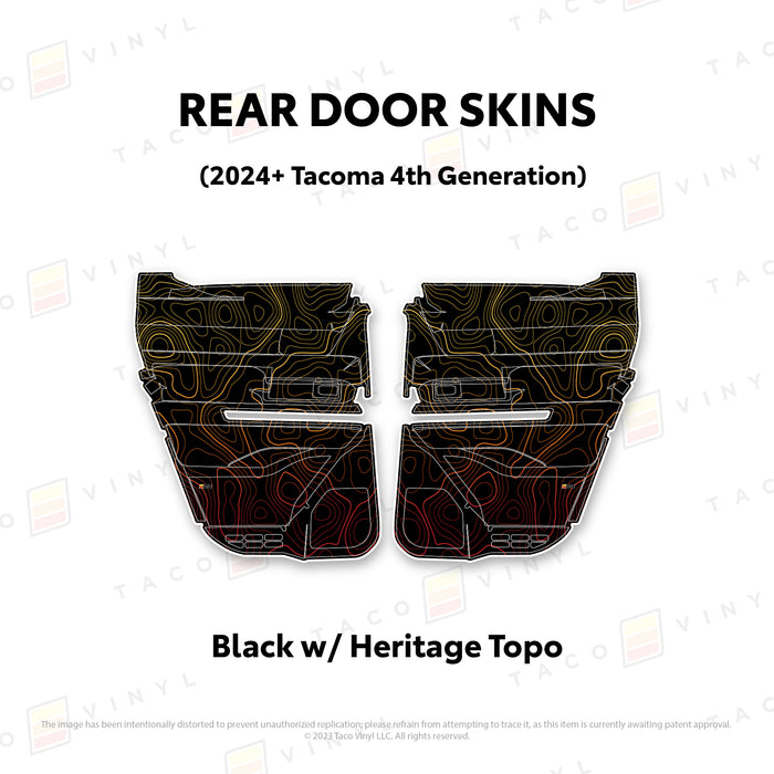 2024+ Tacoma Door Skins