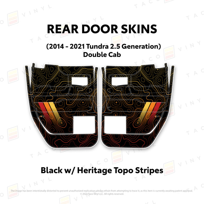 2014 - 2021 Tundra Door Skins