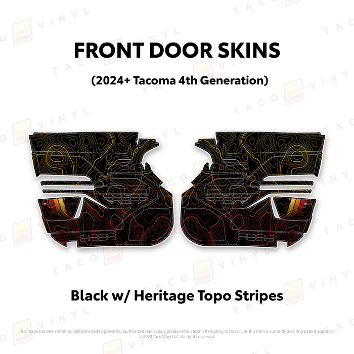 2024+ Tacoma Door Skins