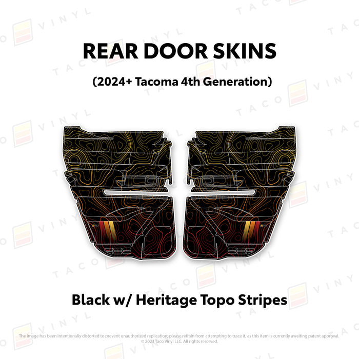 2024+ Tacoma Door Skins