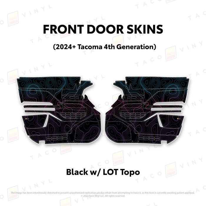 2024+ Tacoma Door Skins