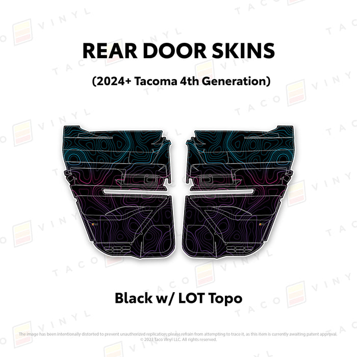 2024+ Tacoma Door Skins