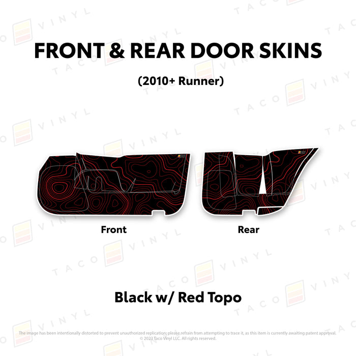 2010-24 4Runner Door Skins (Lower Section)