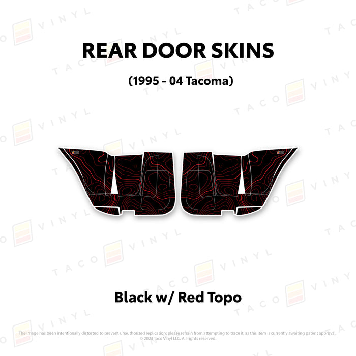 2010-24 4Runner Door Skins (Lower Section)