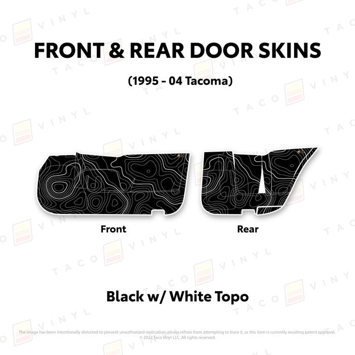 2010-24 4Runner Door Skins (Lower Section)