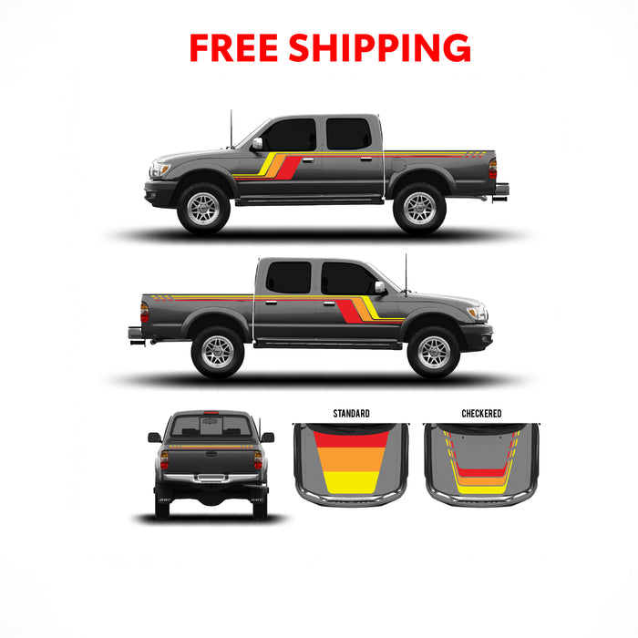 2001-04 Tacoma Checkered Stripe Kit