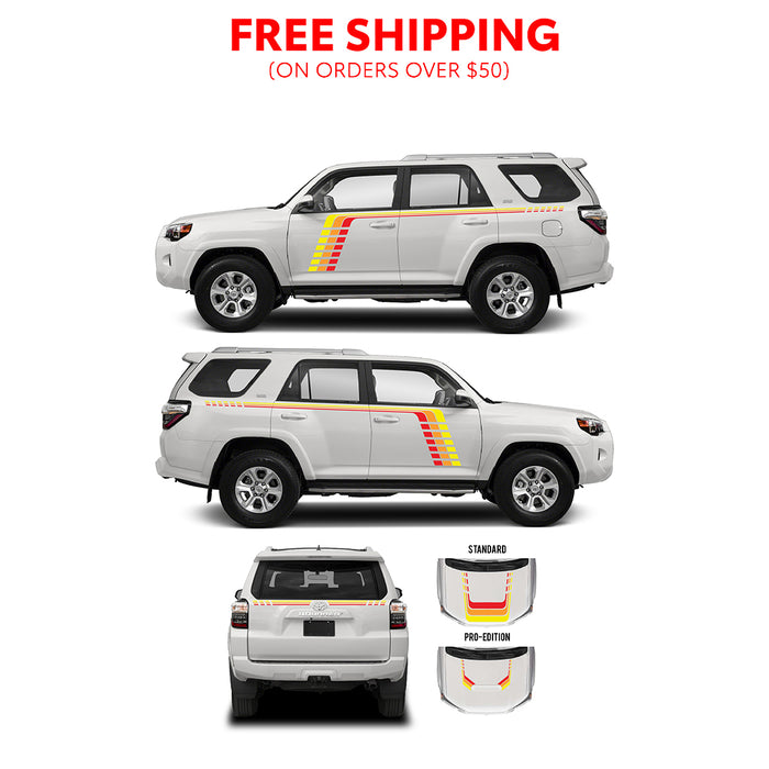 2010-2024 4Runner Checkered Stripe Kit