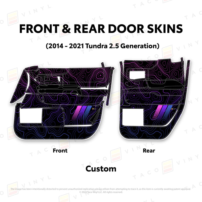 2014 - 2021 Tundra Door Skins