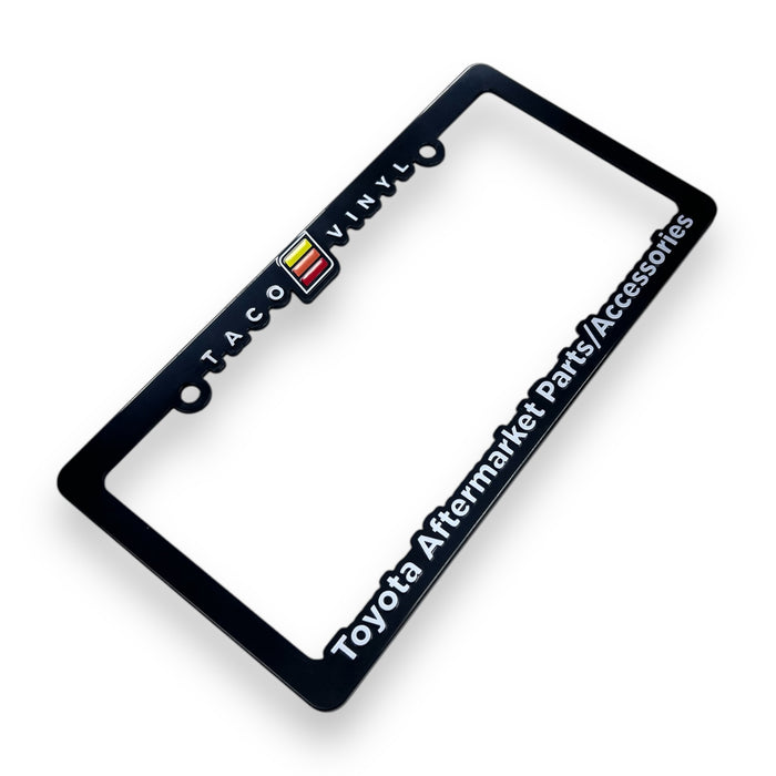 Taco Vinyl License Plate Frames