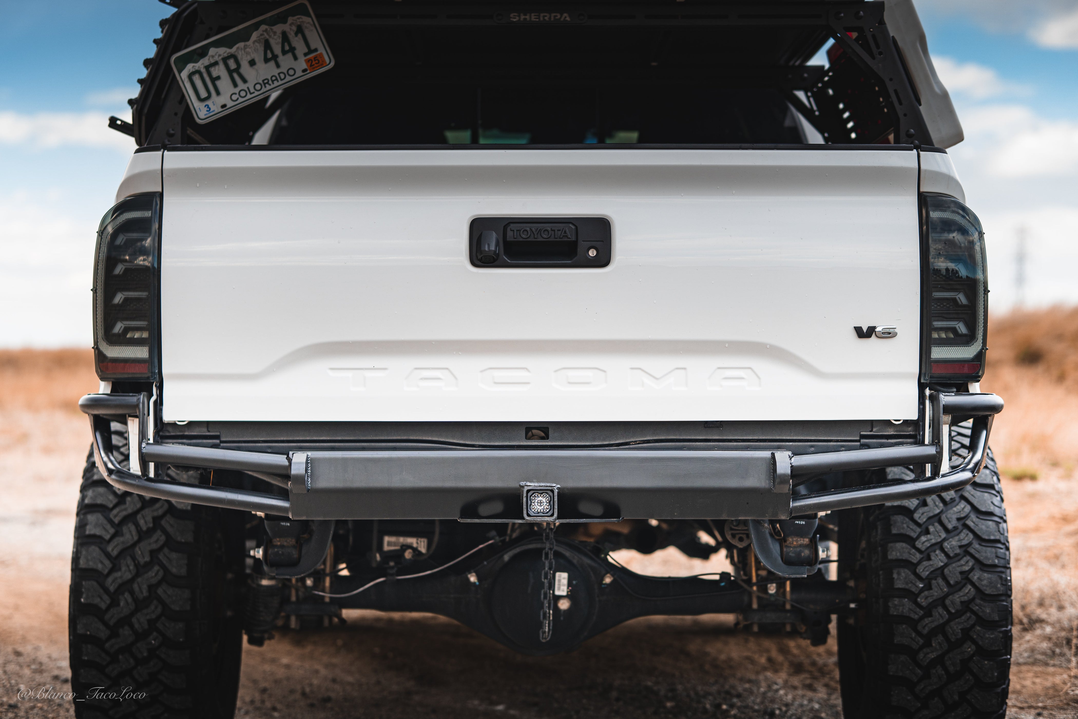 2016-2023 / 3rd Gen / Tacoma Rear Bumper — Taco Vinyl