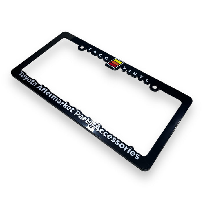 Taco Vinyl License Plate Frames