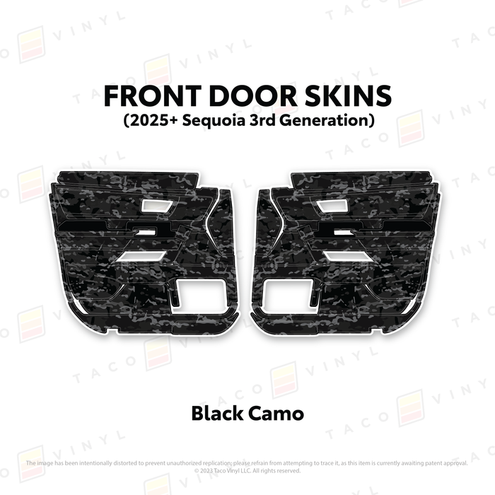2023+ Sequoia Door Skins