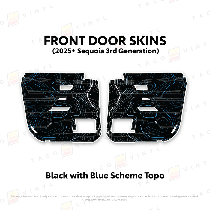 2023+ Sequoia Door Skins