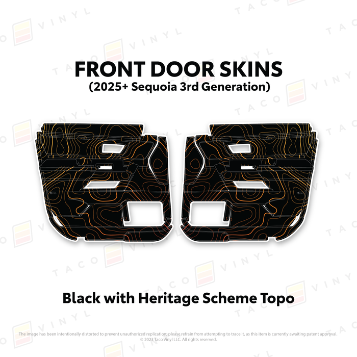 2023+ Sequoia Door Skins
