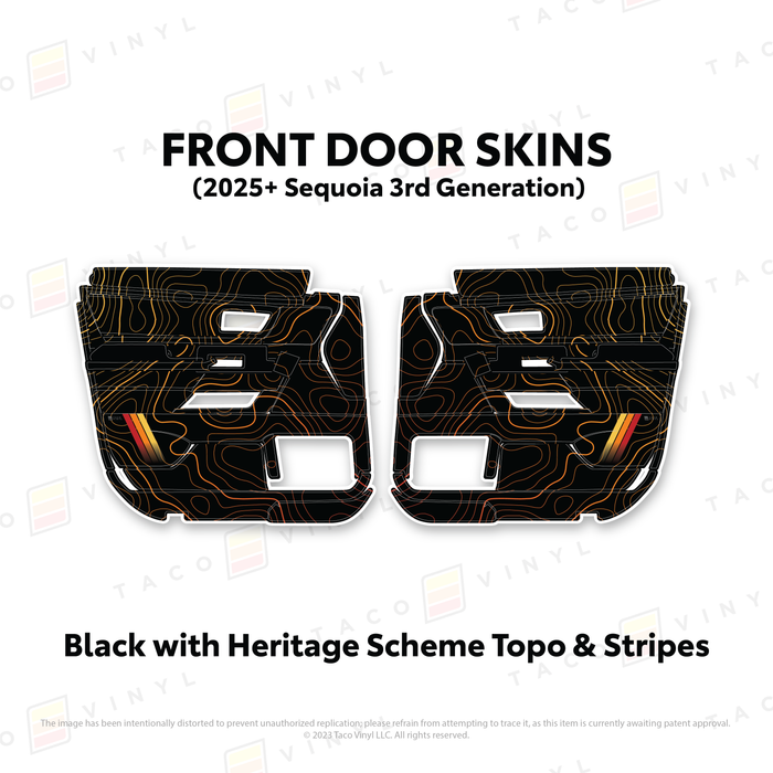 2023+ Sequoia Door Skins