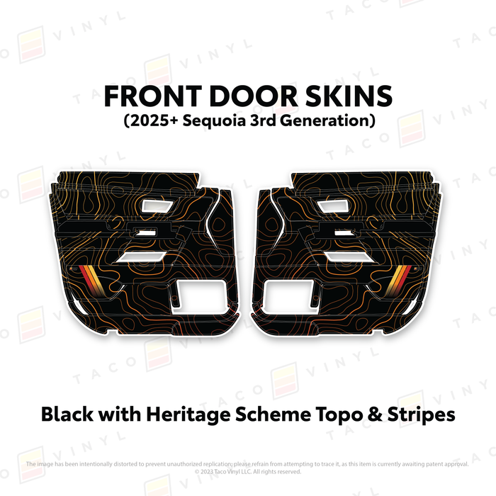 2023+ Sequoia Door Skins