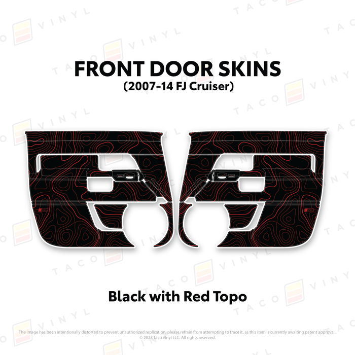 FJ Cruiser Door Skins