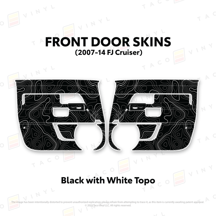FJ Cruiser Door Skins