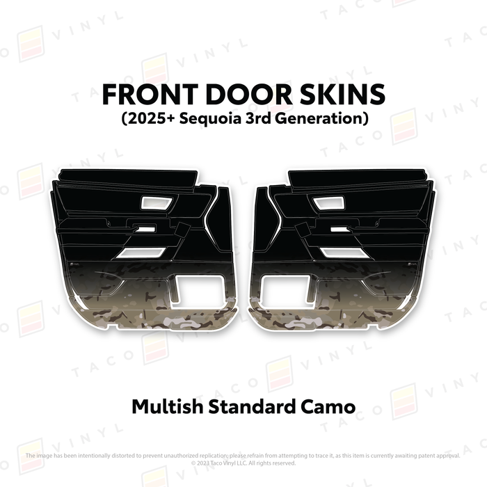 2023+ Sequoia Door Skins