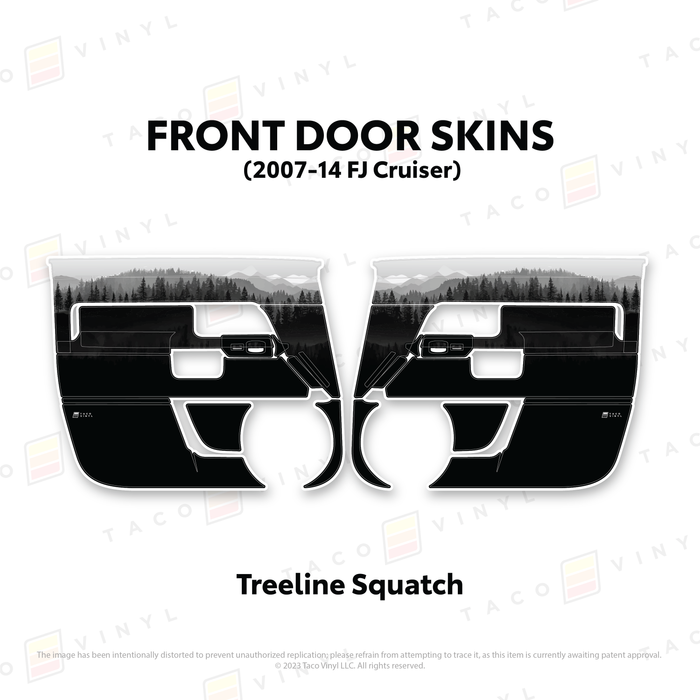 FJ Cruiser Door Skins