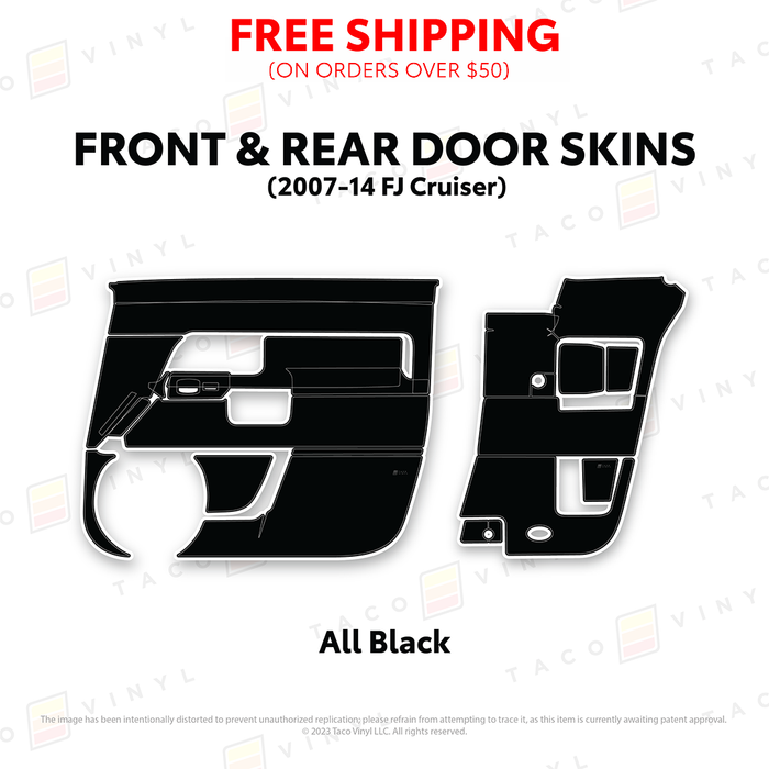FJ Cruiser Door Skins