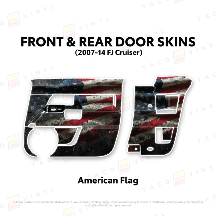 FJ Cruiser Door Skins