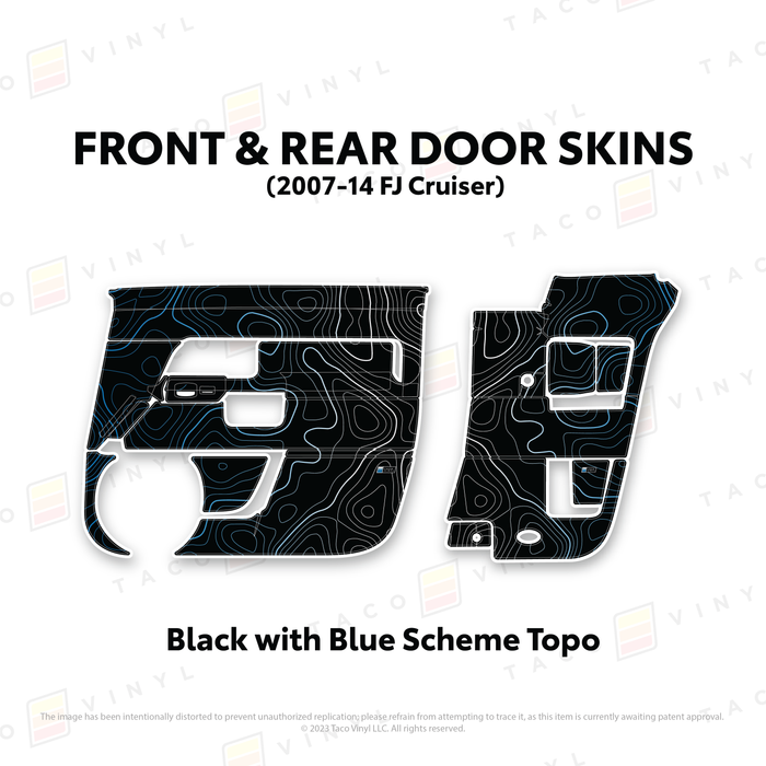 FJ Cruiser Door Skins