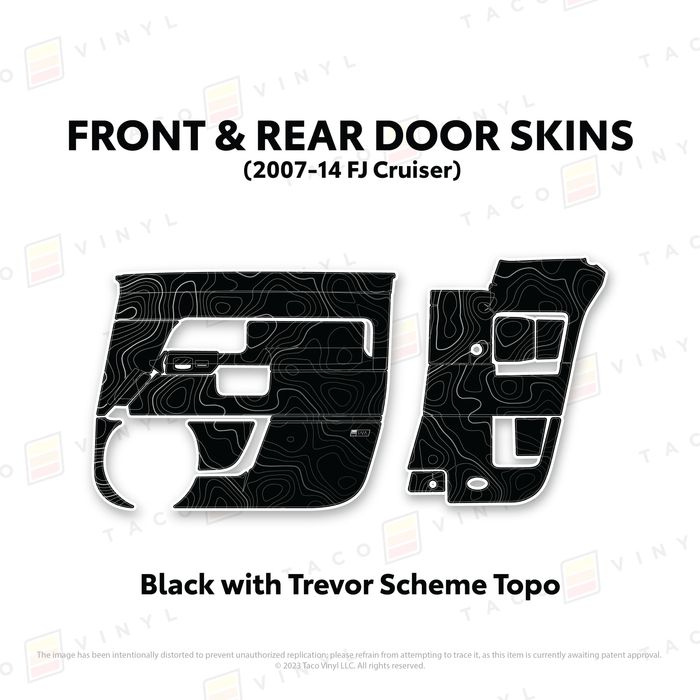 FJ Cruiser Door Skins