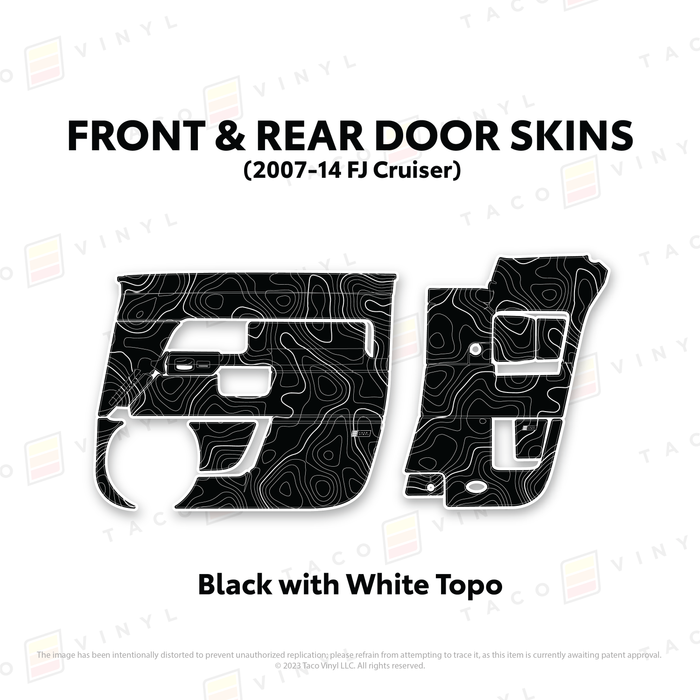 FJ Cruiser Door Skins