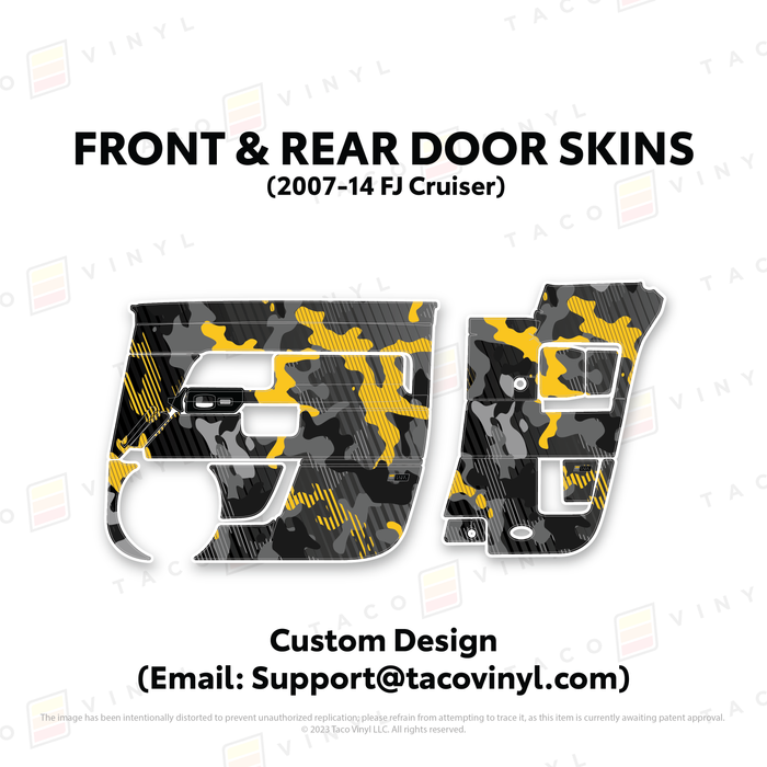 FJ Cruiser Door Skins