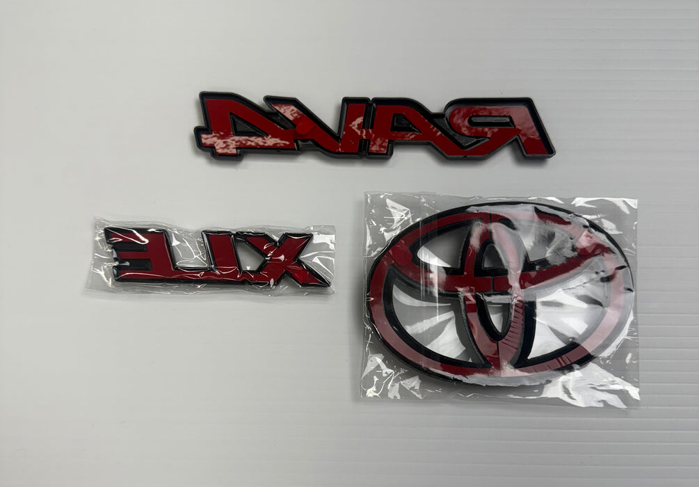 Plastic Overlays for 2019-24 Rav4