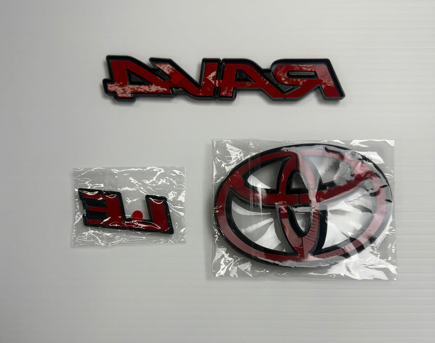 Plastic Overlays for 2019-24 Rav4