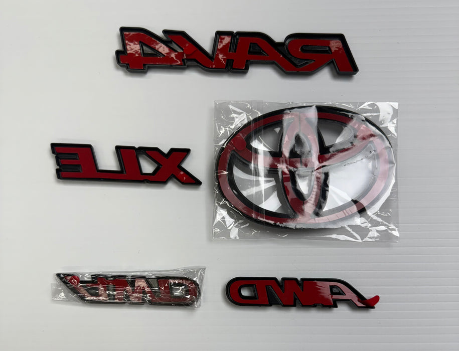 Plastic Overlays for 2019-24 Rav4