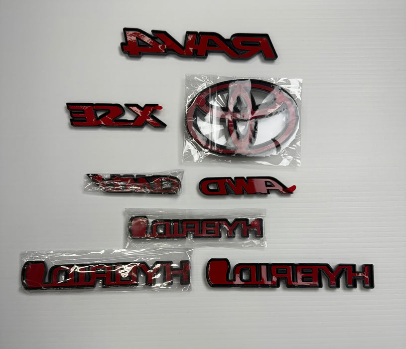 Plastic Overlays for 2019-24 Rav4