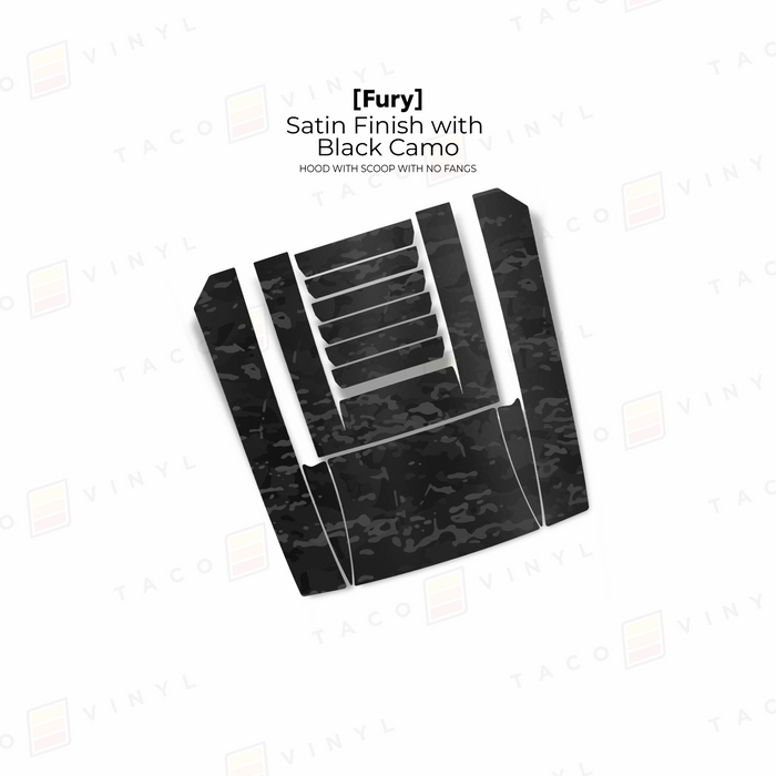 2024+ Tacoma/2025+ 4Runner Fury Hood Scoop Stamp