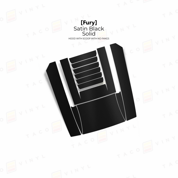 2024+ Tacoma/2025+ 4Runner Fury Hood Scoop Stamp