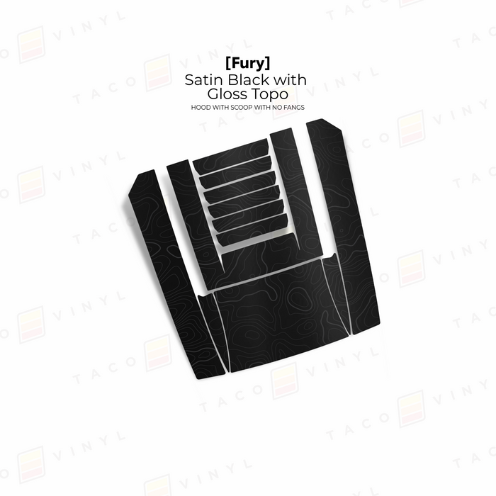 2024+ Tacoma/2025+ 4Runner Fury Hood Scoop Stamp