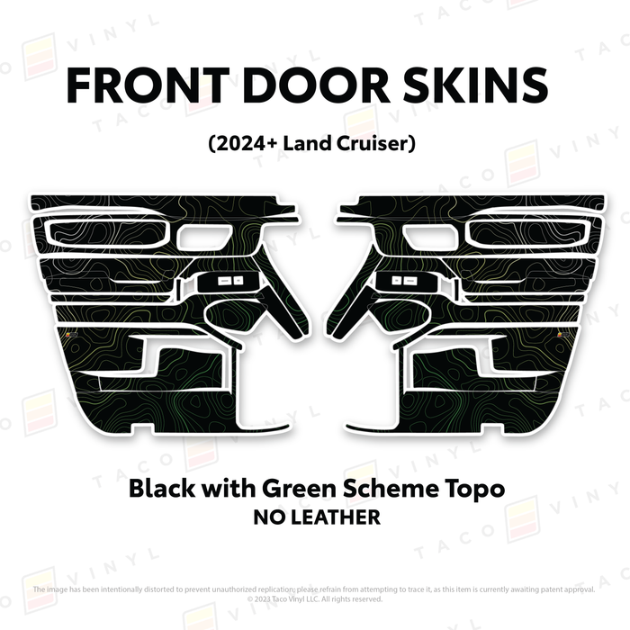 2025+ Land Cruiser 250 Door Skins