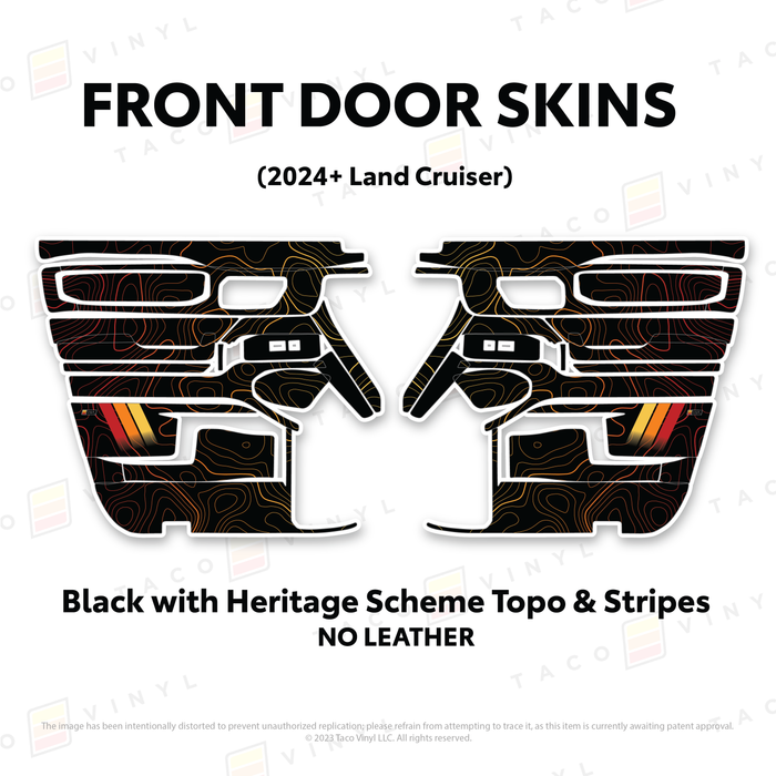 2024+ Land Cruiser 250 Door Skins