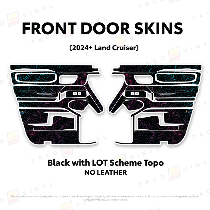 2025+ Land Cruiser 250 Door Skins