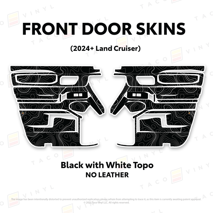 2025+ Land Cruiser 250 Door Skins