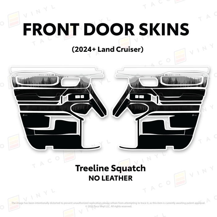 2024+ Land Cruiser 250 Door Skins