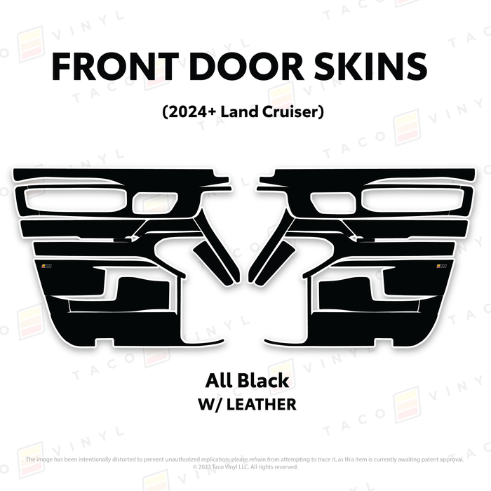 2025+ Land Cruiser 250 Door Skins