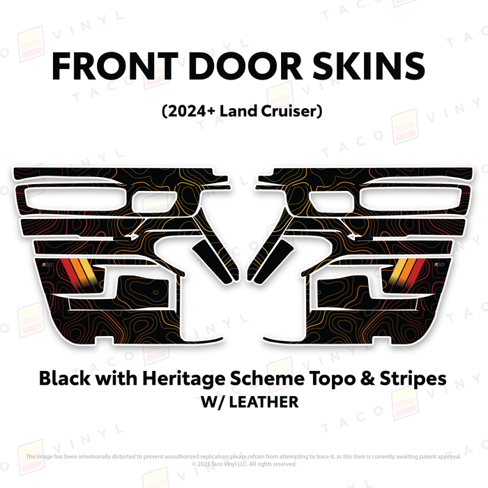 2024+ Land Cruiser 250 Door Skins