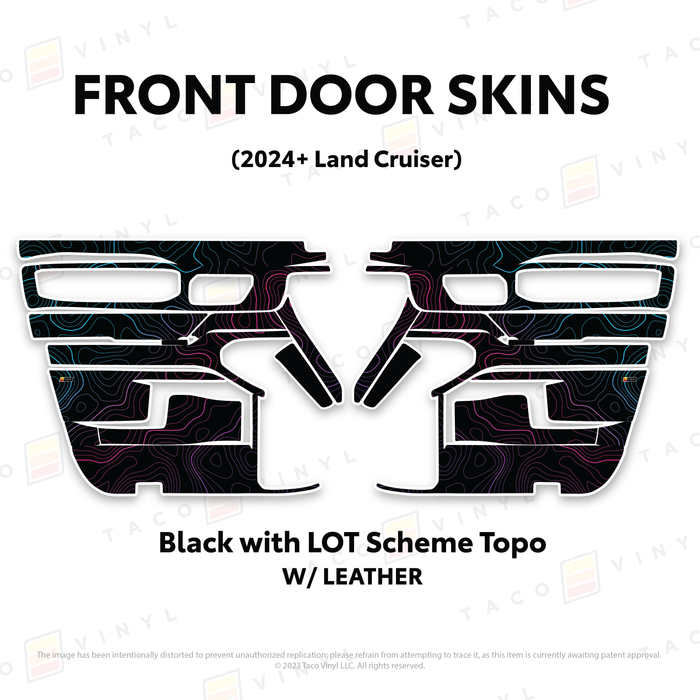 2025+ Land Cruiser 250 Door Skins