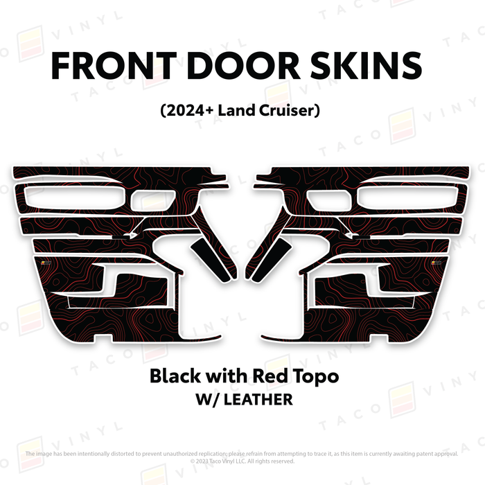 2025+ Land Cruiser 250 Door Skins