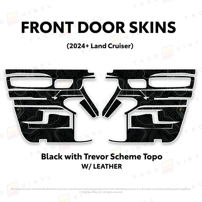 2025+ Land Cruiser 250 Door Skins