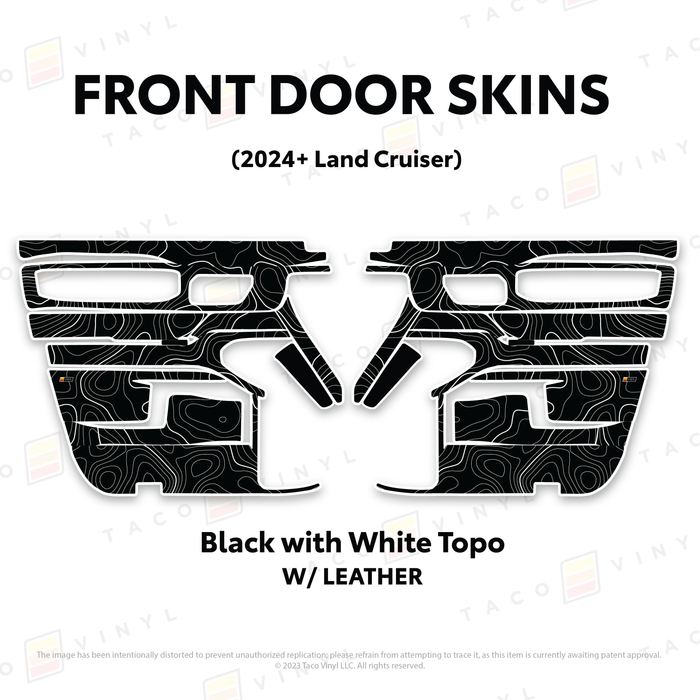 2025+ Land Cruiser 250 Door Skins