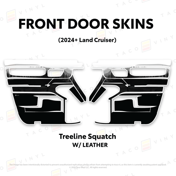 2024+ Land Cruiser 250 Door Skins